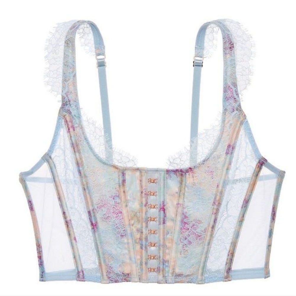 Victoria's Secret Pastel Corset Top size M